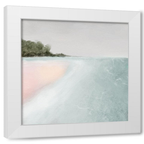 Ocean Dreaming V2 White Modern Wood Framed Art Print by Prime, Marcus