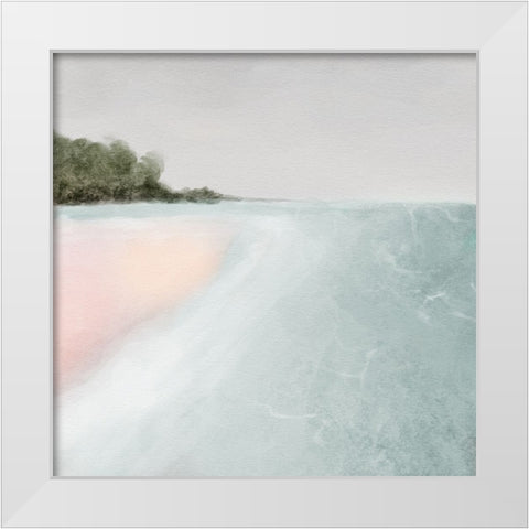 Ocean Dreaming V2 White Modern Wood Framed Art Print by Prime, Marcus