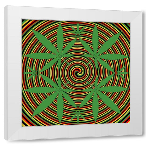 Deep Thoughts White Modern Wood Framed Art Print by Prime, Marcus