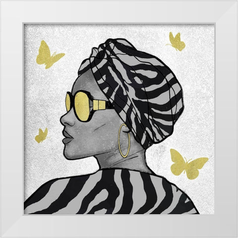 Breathtaking Princess 1 White Modern Wood Framed Art Print by Prime, Marcus