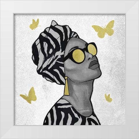 Breathtaking Princess 2 White Modern Wood Framed Art Print by Prime, Marcus