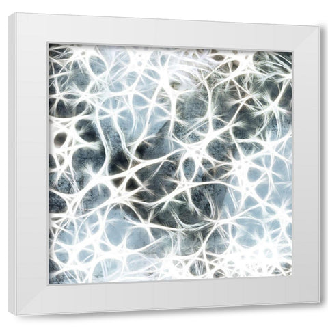 Energetic Thoughts 1 White Modern Wood Framed Art Print by Prime, Marcus