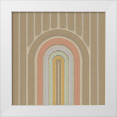 Unreachable Entrance 1 White Modern Wood Framed Art Print by Prime, Marcus