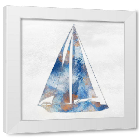 Rustic Coastal 1 White Modern Wood Framed Art Print by Prime, Marcus