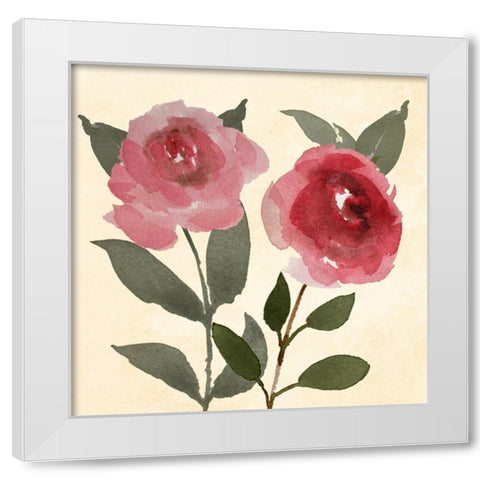 Dreamy Bloom 1 White Modern Wood Framed Art Print by Prime, Marcus