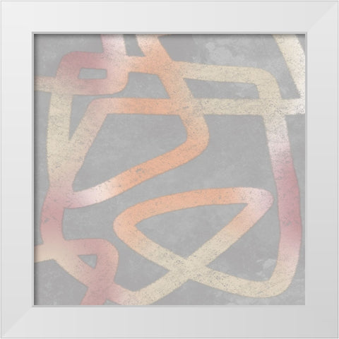 Point Of Lumination 1 White Modern Wood Framed Art Print by Prime, Marcus