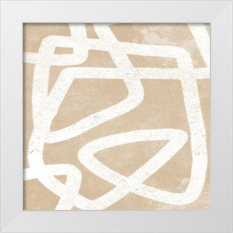 Point Of Limitation 1 White Modern Wood Framed Art Print by Prime, Marcus