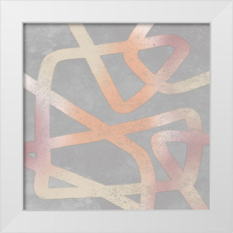 Point Of Lumination 2 White Modern Wood Framed Art Print by Prime, Marcus