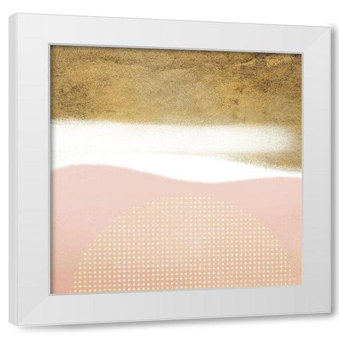 Soul And Dimensionality White Modern Wood Framed Art Print by Prime, Marcus