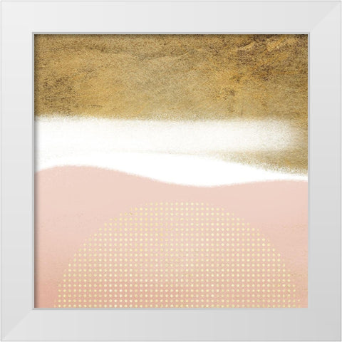 Soul And Dimensionality White Modern Wood Framed Art Print by Prime, Marcus