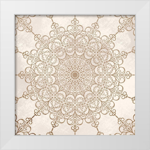 Fragmented Mind  1 White Modern Wood Framed Art Print by Prime, Marcus