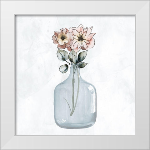 Blossom Cluster 1 White Modern Wood Framed Art Print by Prime, Marcus
