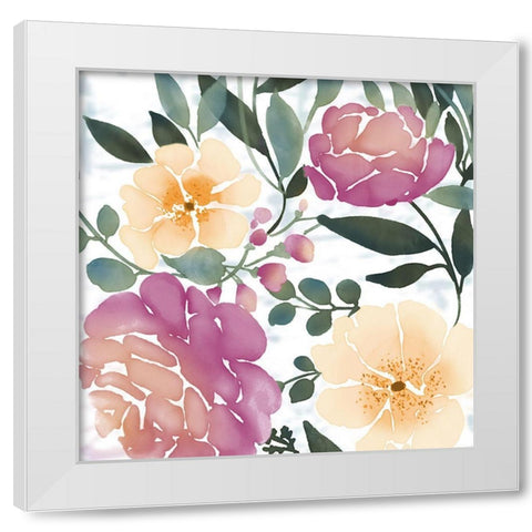 Mid Day Bloom 2 White Modern Wood Framed Art Print by Prime, Marcus