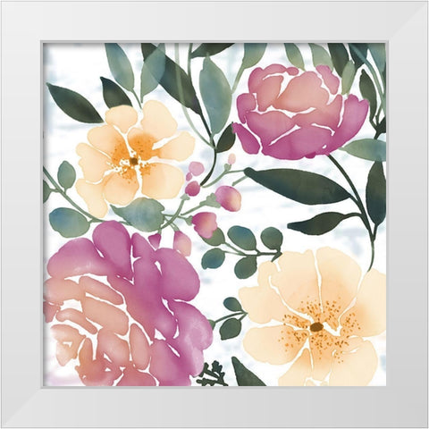 Mid Day Bloom 2 White Modern Wood Framed Art Print by Prime, Marcus