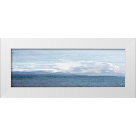 The Cape 3 White Modern Wood Framed Art Print by Miller, Savannah