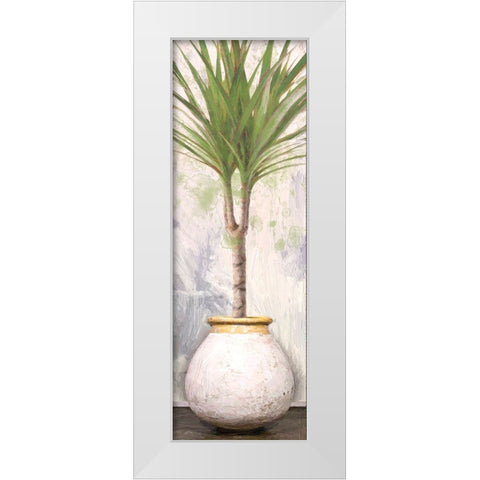 White Olive White Modern Wood Framed Art Print by Miller, Savannah