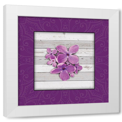 Janes Tray 2 White Modern Wood Framed Art Print by Miller, Savannah