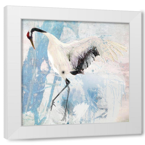 Sugar Plum Ballet 2 White Modern Wood Framed Art Print by Miller, Savannah