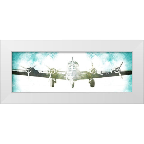 Time To Fly White Modern Wood Framed Art Print by Villa, Milli