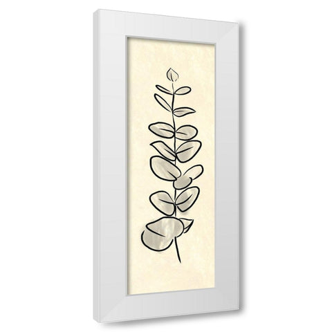 Simple Paper Flower 2 White Modern Wood Framed Art Print by Villa, Milli
