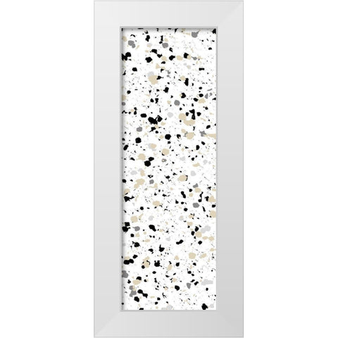 Steal Speckle 3 White Modern Wood Framed Art Print by Villa, Milli