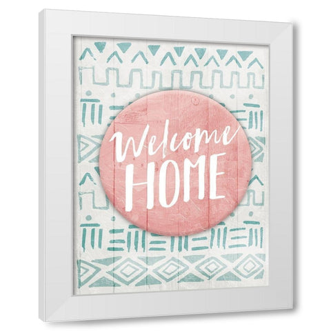 Tribe Phrase Soft White Modern Wood Framed Art Print by Villa, Mlli