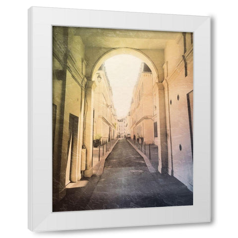 Next Block White Modern Wood Framed Art Print by Villa, Mlli