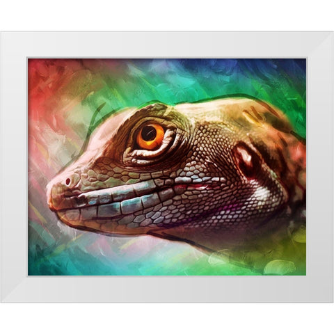 Bright Rep White Modern Wood Framed Art Print by Villa, Mlli