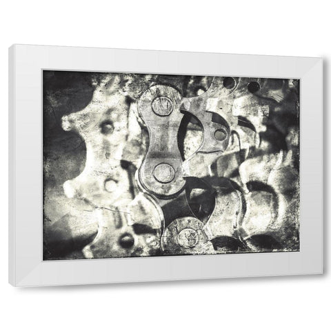 Industrial Close Up Mate White Modern Wood Framed Art Print by Villa, Mlli