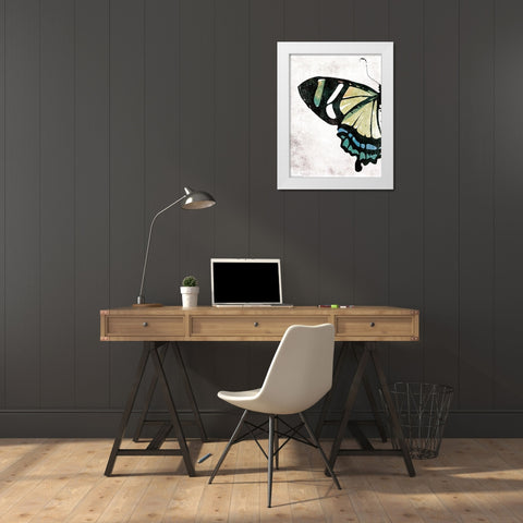 Fun Fly White Modern Wood Framed Art Print by Villa, Mlli