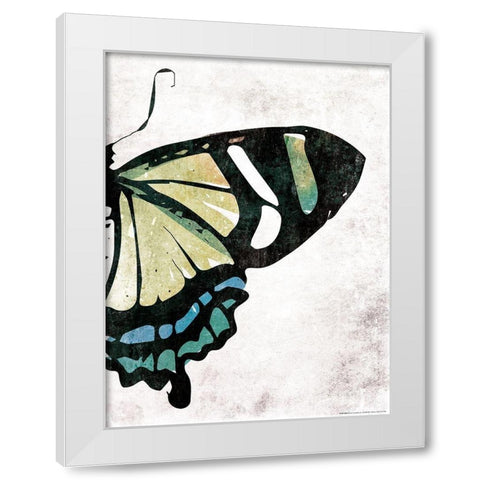 Fun Fly Two White Modern Wood Framed Art Print by Villa, Mlli