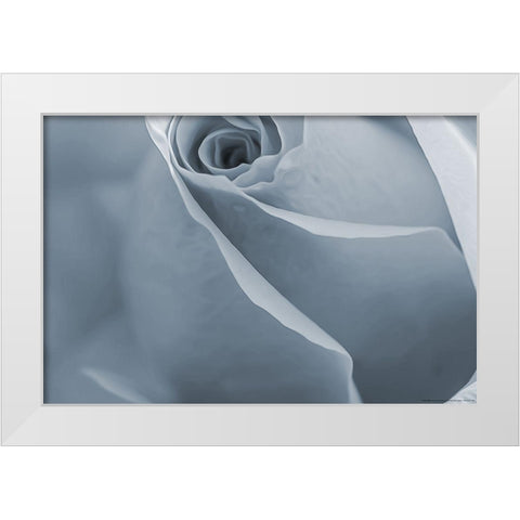 Look At Me White Modern Wood Framed Art Print by Villa, Mlli