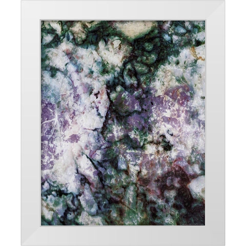 Light Smog Abstract White Modern Wood Framed Art Print by Villa, Mlli