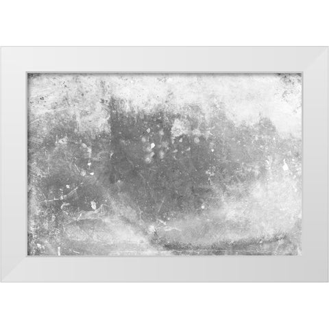 Metallic Wall White Modern Wood Framed Art Print by Villa, Mlli