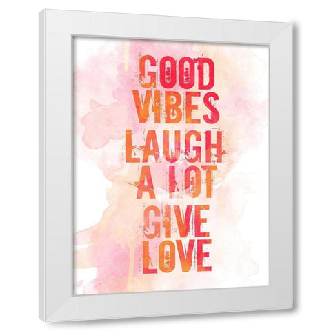 Good White Modern Wood Framed Art Print by Villa, Mlli
