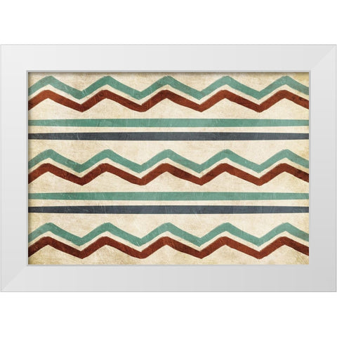 Lets Go White Modern Wood Framed Art Print by Villa, Mlli
