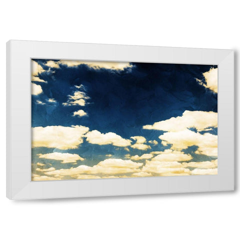 Rich Sky White Modern Wood Framed Art Print by Villa, Mlli