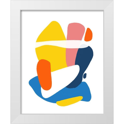 Curiousity White Modern Wood Framed Art Print by Villa, Mlli