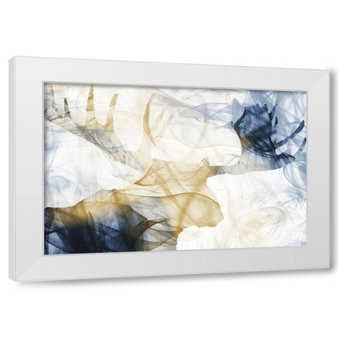 Moose Smoke White Modern Wood Framed Art Print by Villa, Milli
