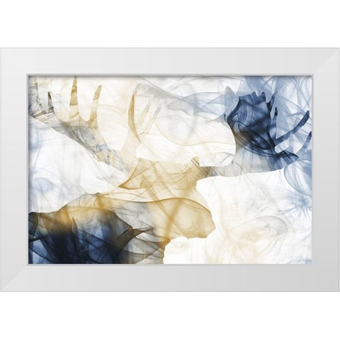 Moose Smoke White Modern Wood Framed Art Print by Villa, Milli