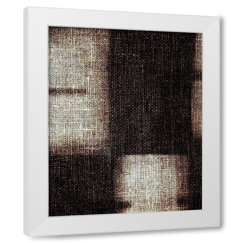 Brunt Jute 2 White Modern Wood Framed Art Print by Villa, Milli