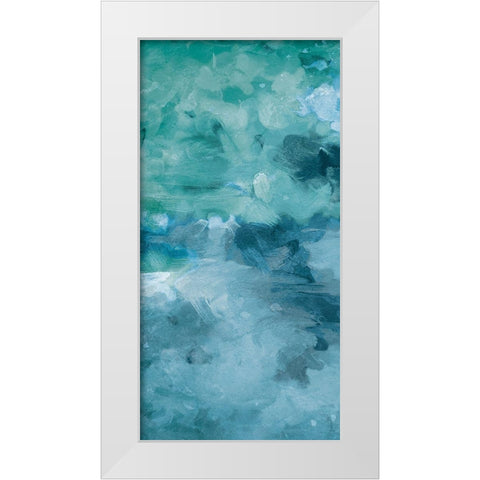 Cloudy Piece Two White Modern Wood Framed Art Print by Villa, Mlli