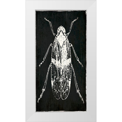 Bug Life One Black White Modern Wood Framed Art Print by Villa, Mlli