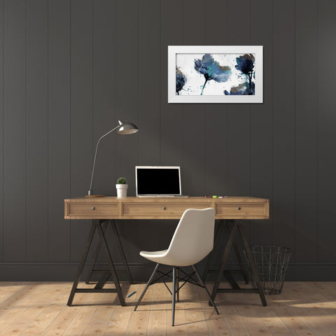 Top of Flowers are Watered Mate White Modern Wood Framed Art Print by Villa, Mlli