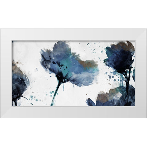 Top of Flowers are Watered Mate White Modern Wood Framed Art Print by Villa, Mlli