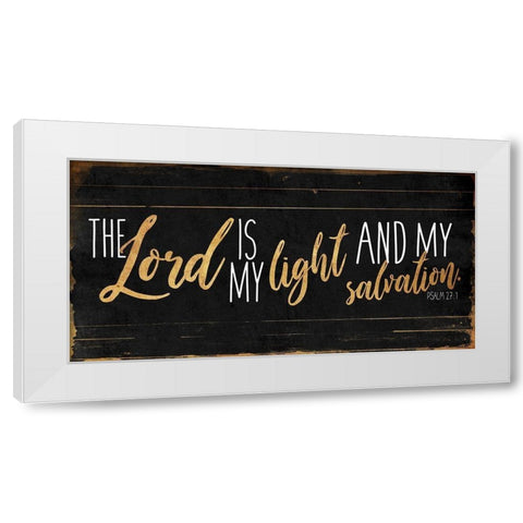Lord And Light White Modern Wood Framed Art Print by Villa, Mlli