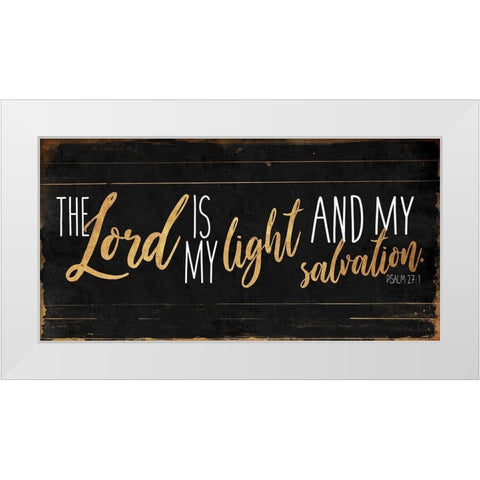 Lord And Light White Modern Wood Framed Art Print by Villa, Mlli