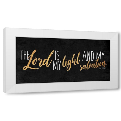 Lord And Light Clean White Modern Wood Framed Art Print by Villa, Mlli