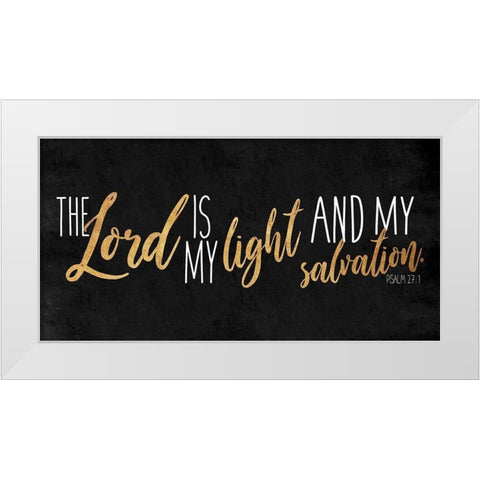 Lord And Light Clean White Modern Wood Framed Art Print by Villa, Mlli