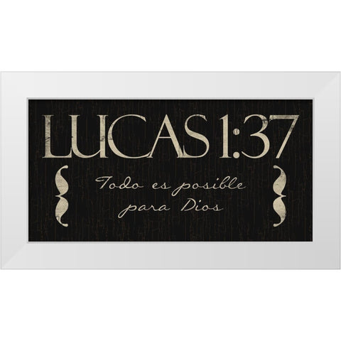 Lucas Todo White Modern Wood Framed Art Print by Villa, Mlli
